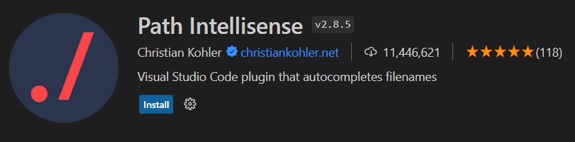 Path Intellisense