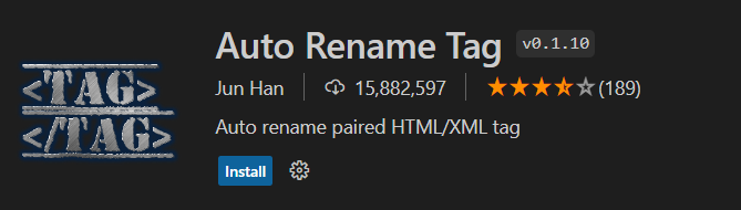 Auto Rename Tag