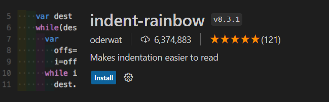 Indent Rainbow